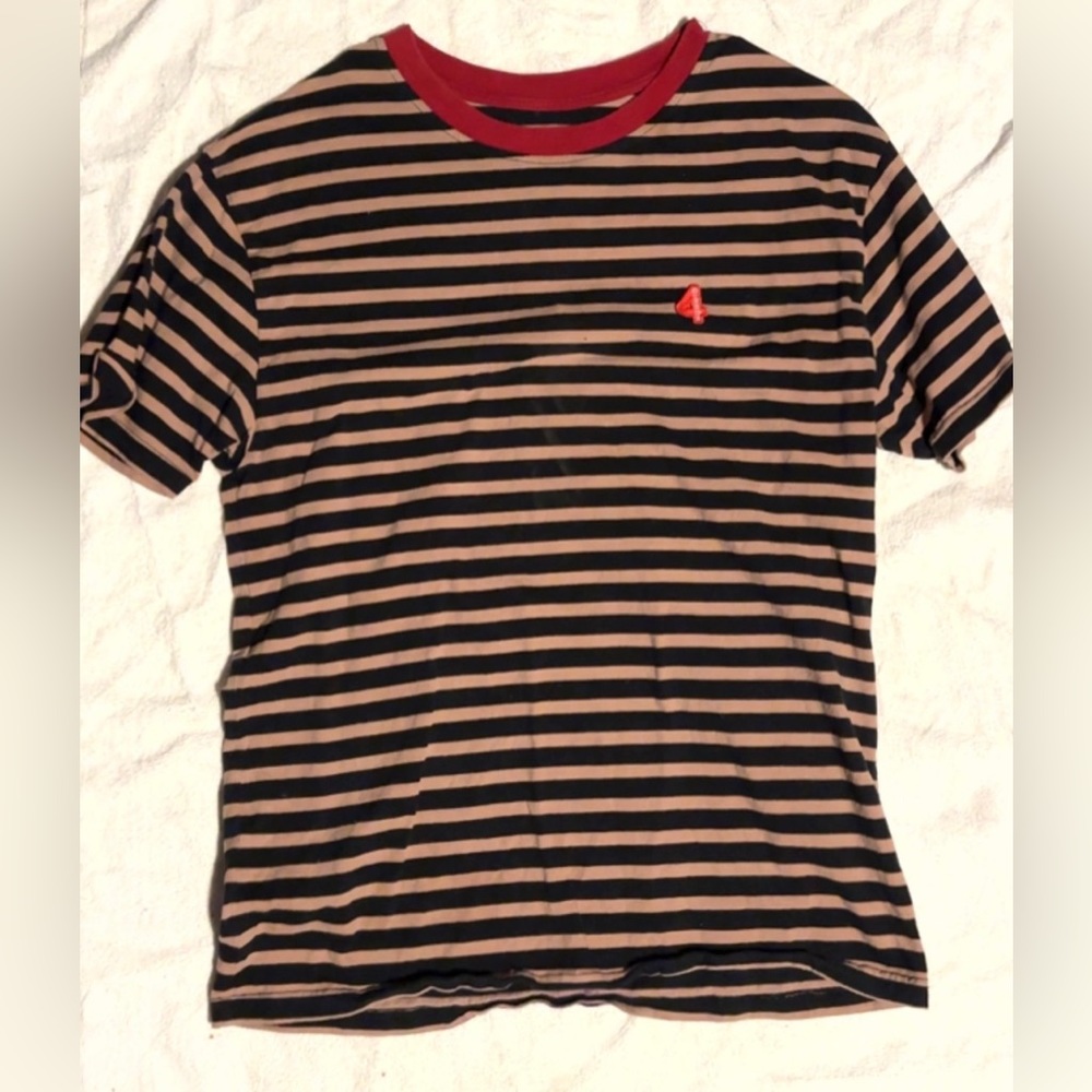 4HUNNID STRIPED SHIRT